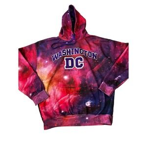 Washington DC Hoodie Men's XXL PURPLE‎  Drawstring Pockets Pullover